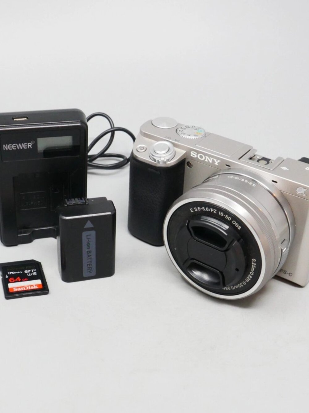 Sony Alpha A6000 24.3MP Digital Camera with 16-50mm Lens - 5,087 Clicks!